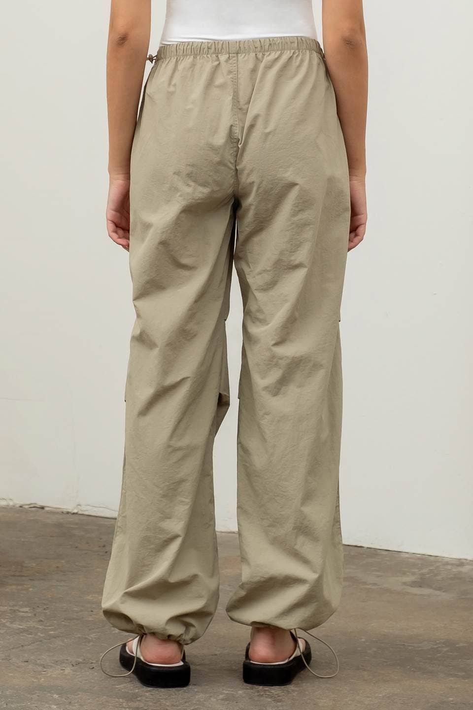 Aspen Drawstring Wide Leg Pants